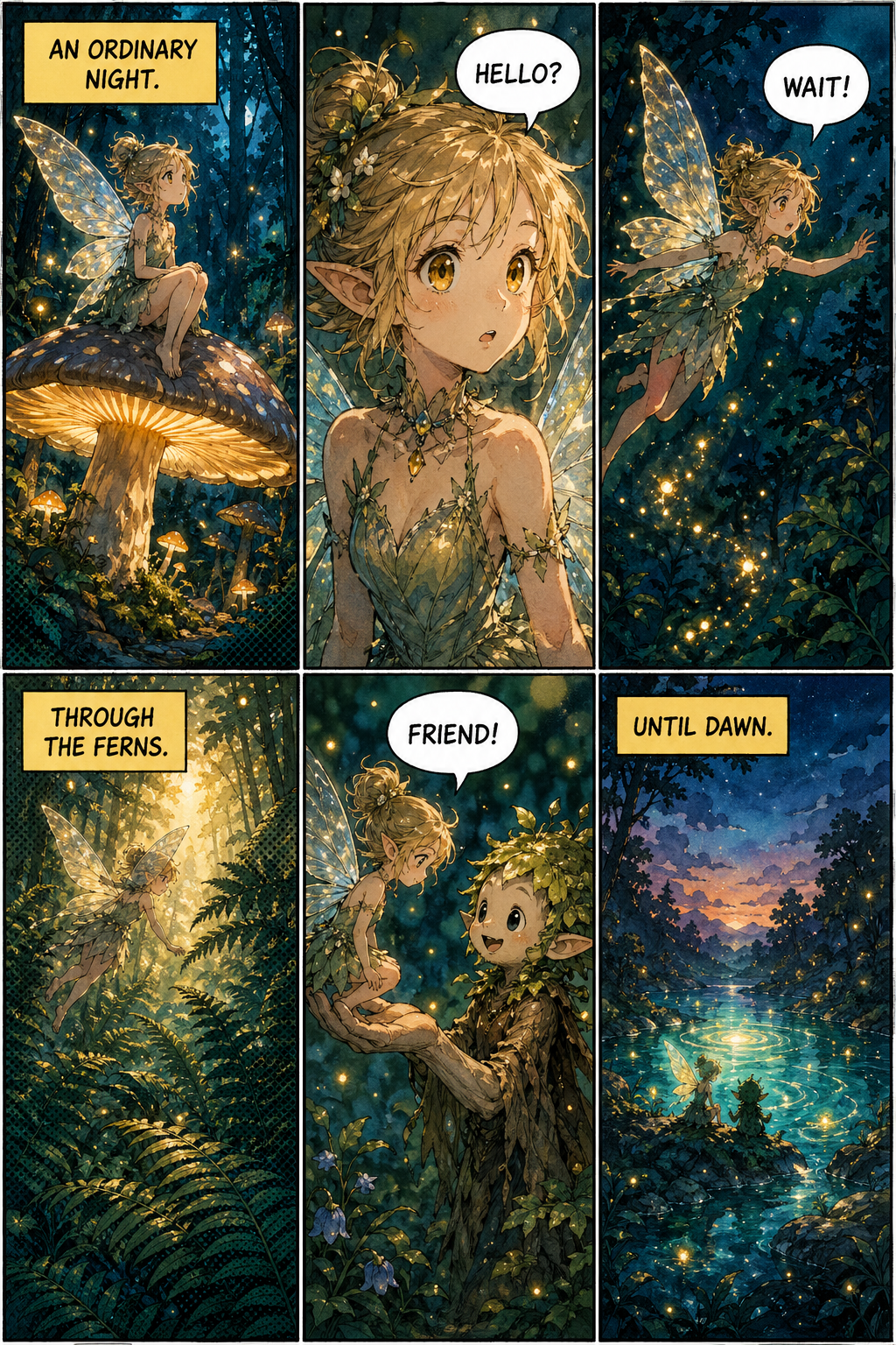 Fairy Realms — free comic made with Comic Maker